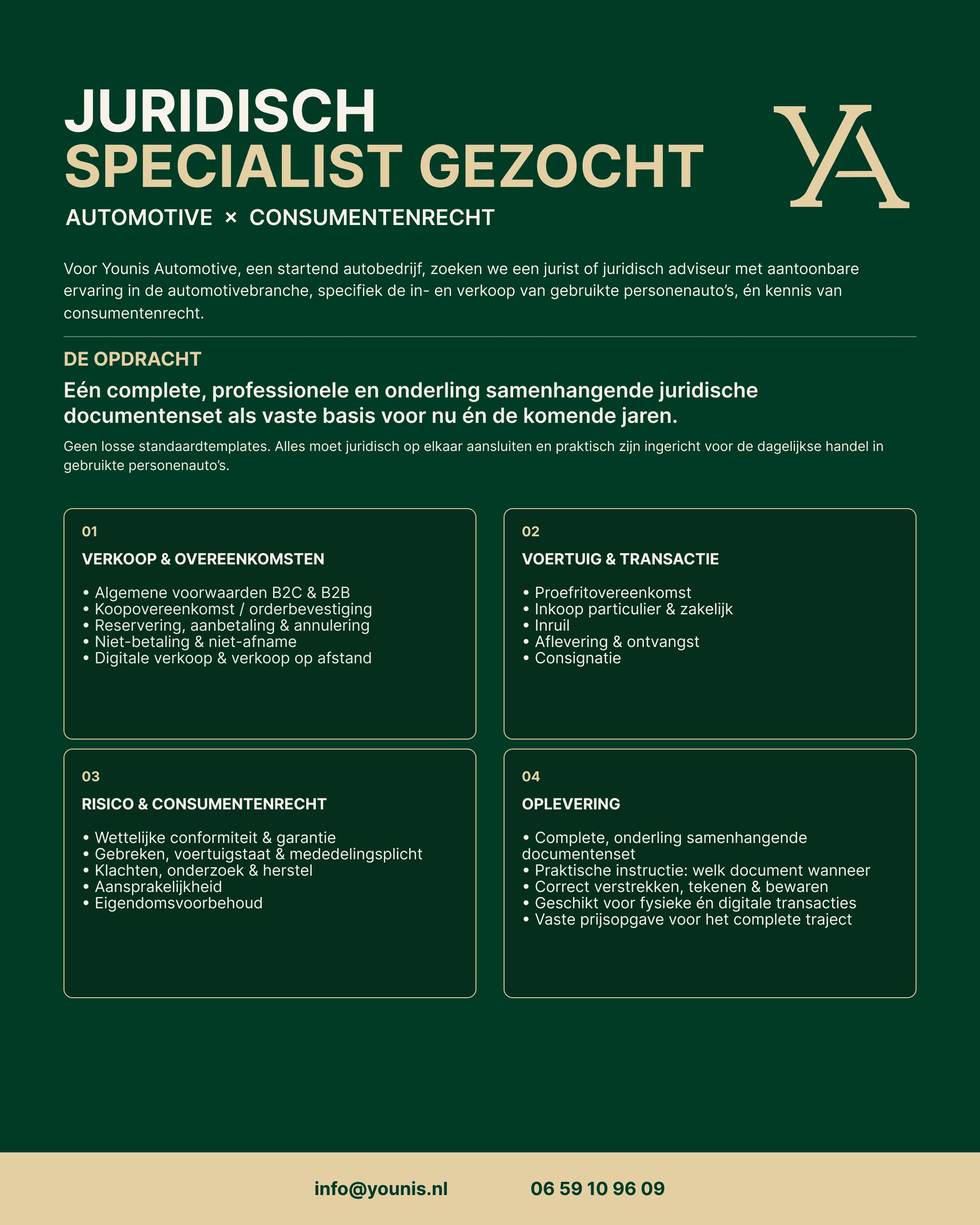 Jurist gezocht